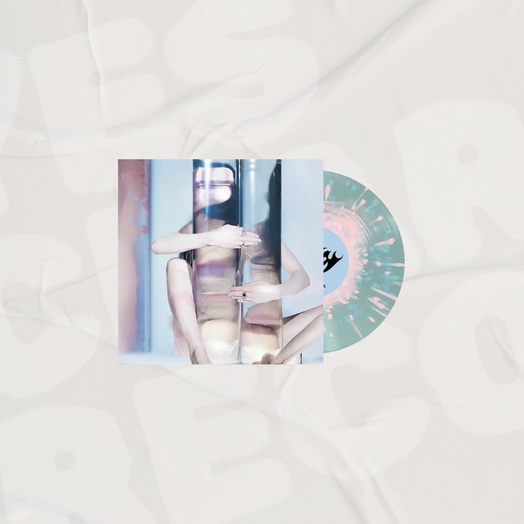 Empty Hands Indie Exclusive Pink in Ice Blue w/ Pink + Blue Splatter LP