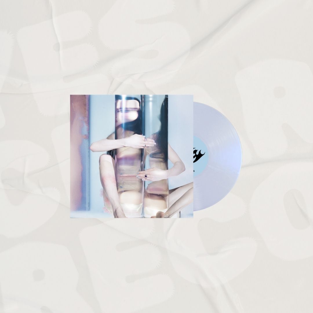 Empty Hands Iridescent White w/ Blue Marble LP