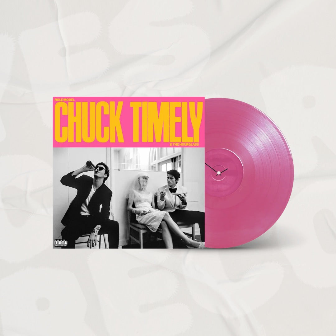 Role Model - Chuck Timely & The Hourglass Opaque Watermelon Pink Vinyl LP