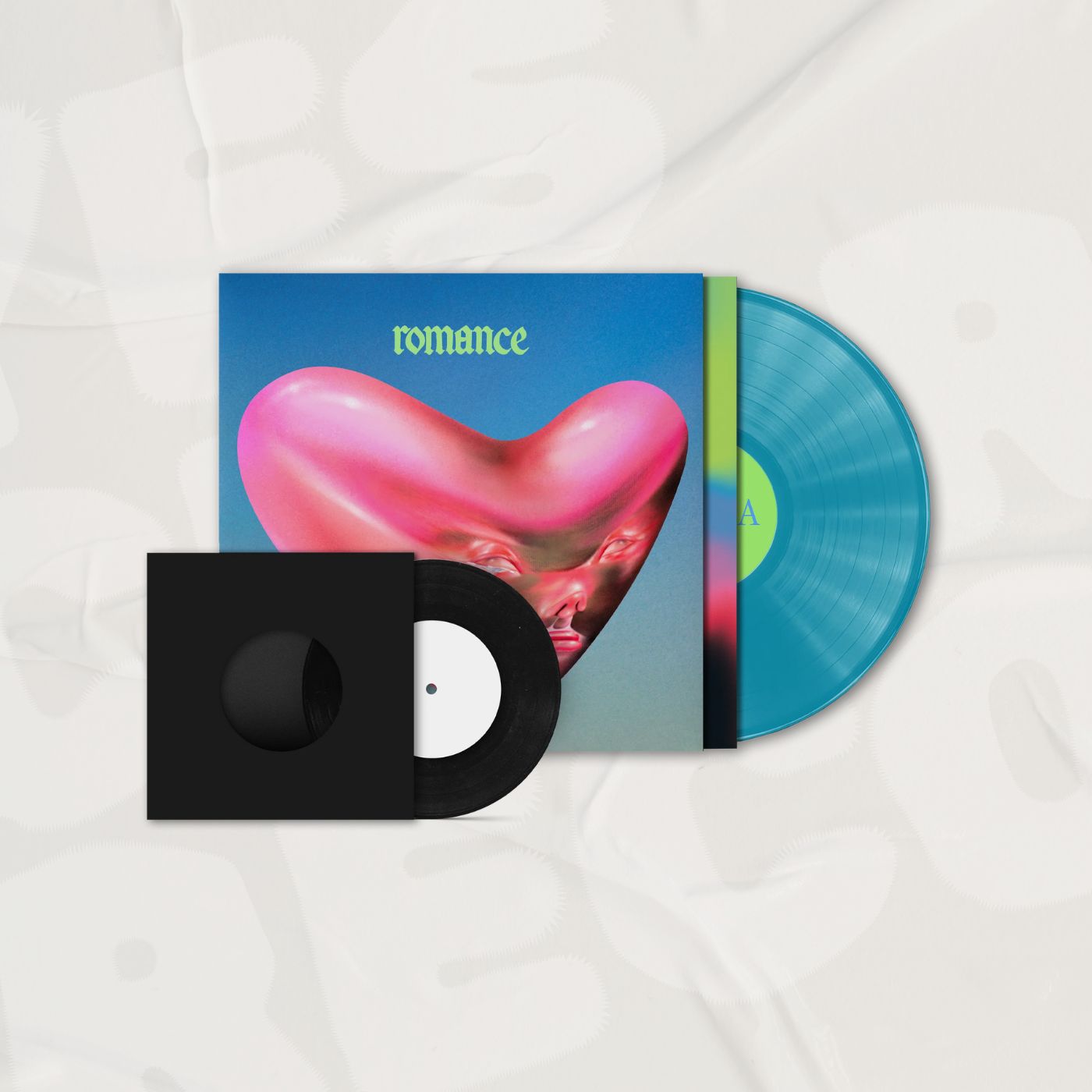 Romance Turquoise LP with Bonus 7" LP