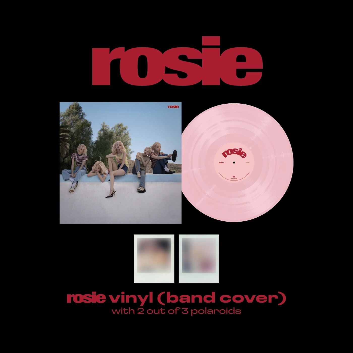 Rosie Band Cover Pink LP