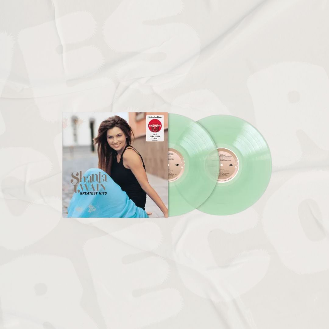 Greatest Hits Coke Bottle Clear 2LP (Deal)