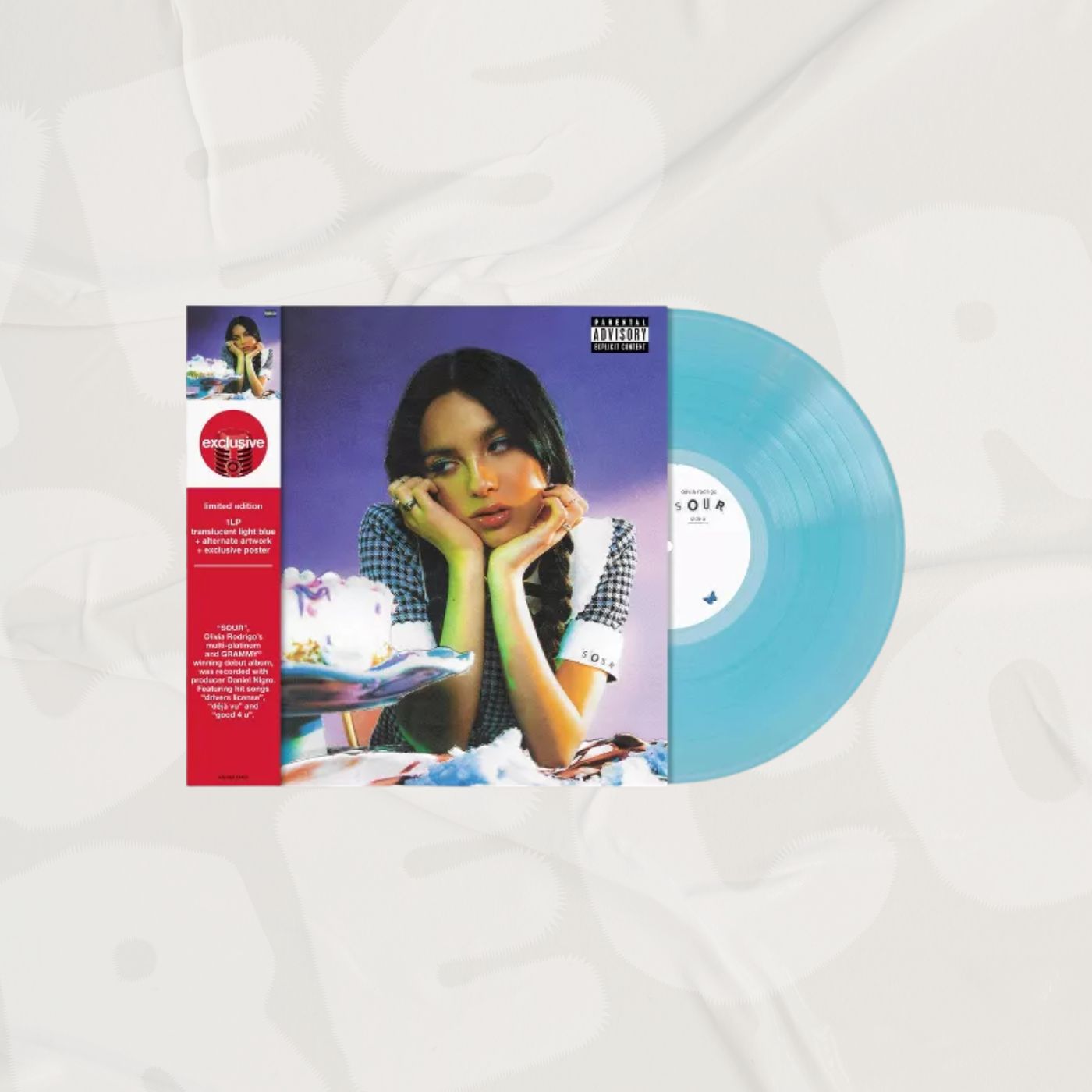 SOUR Alternative Cover Transparent Blue LP (Deal)