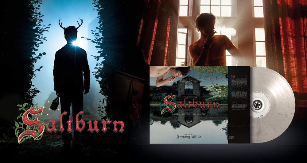 Saltburn: Original Motion Picture Score LP (Limited White & Black Marble Coloured Vinyl) - Yes Charlie Records