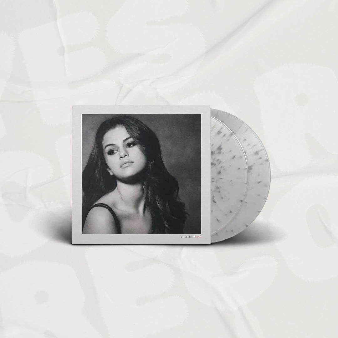 Selena Gomez - Revival Clear With Silver Splatter Vinyl 2 x LP