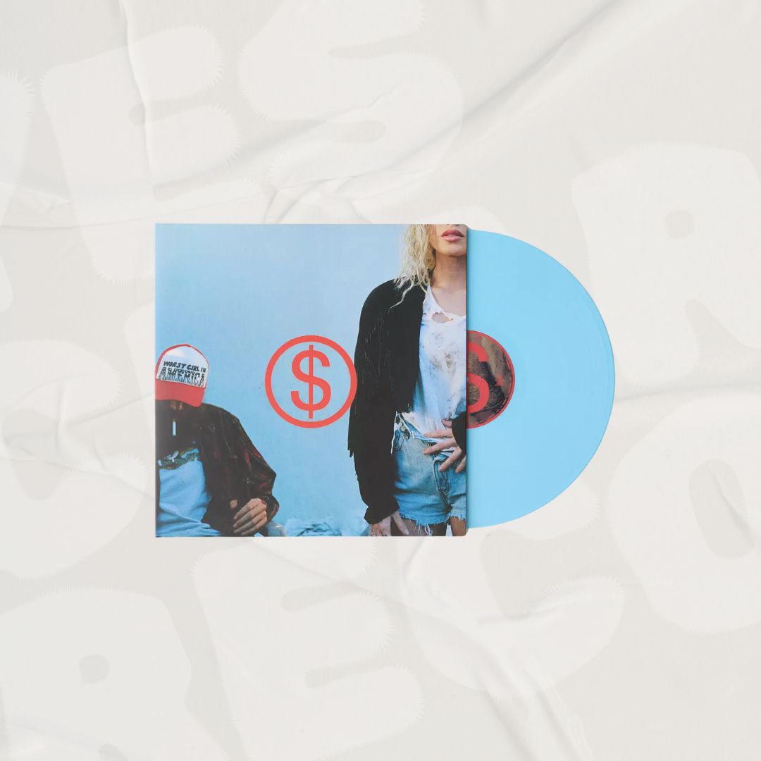 WOR$T GIRL IN AMERICA baby blue LP