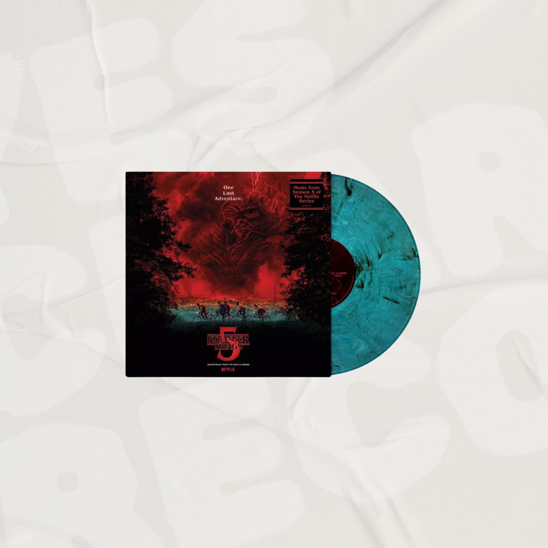 Stranger Things Season 5 Soundtrack Sea Blue Smoke LP