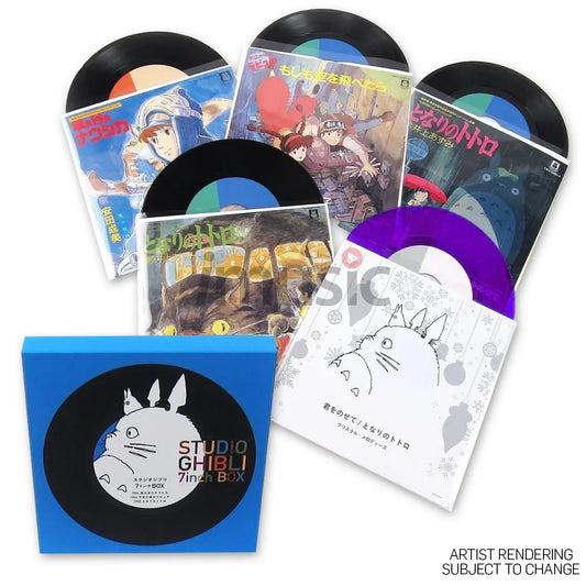 Studio Ghibli 7 Inch Box Set 5LP - Yes Charlie Records