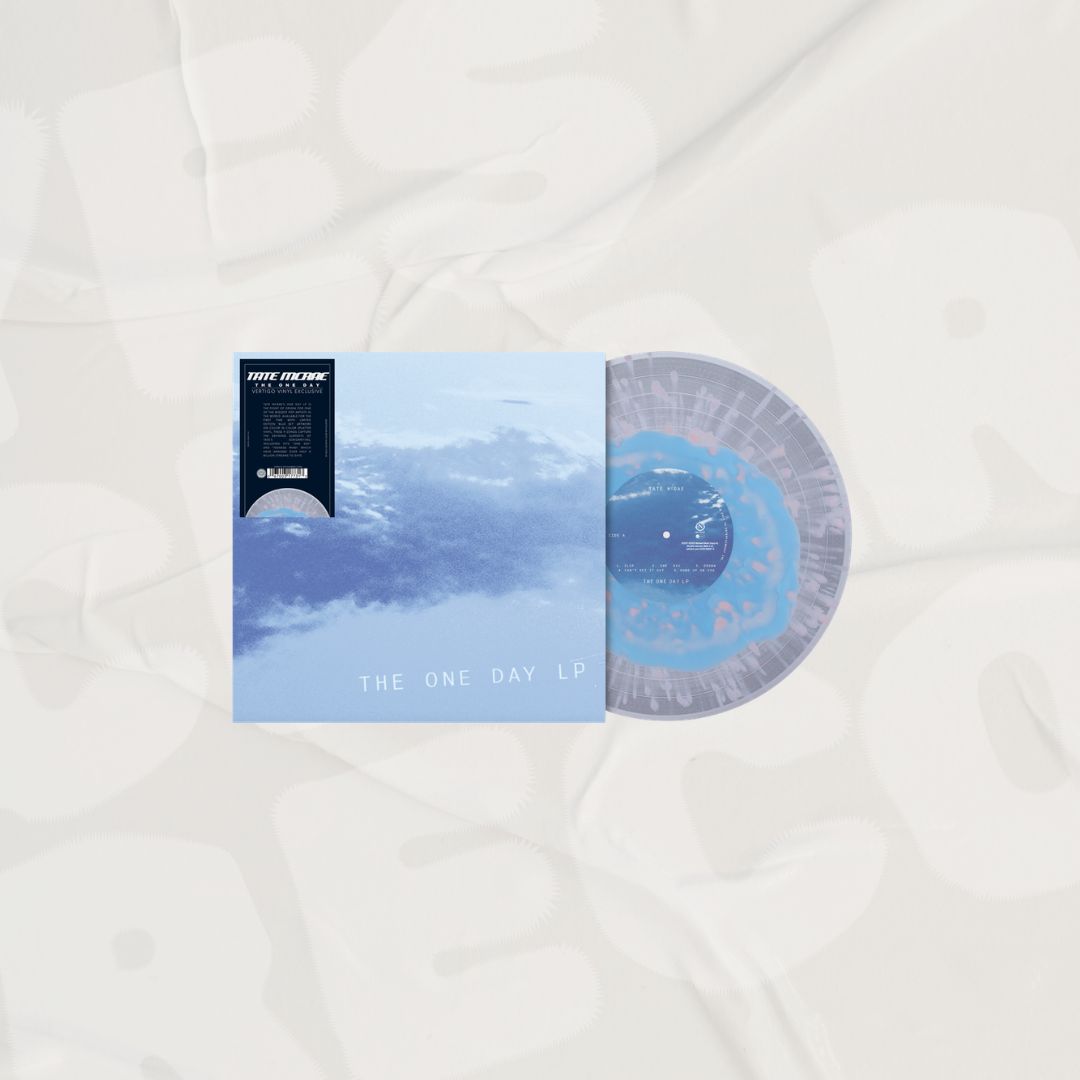The One Day LP Blue Sky with White Splatter LP