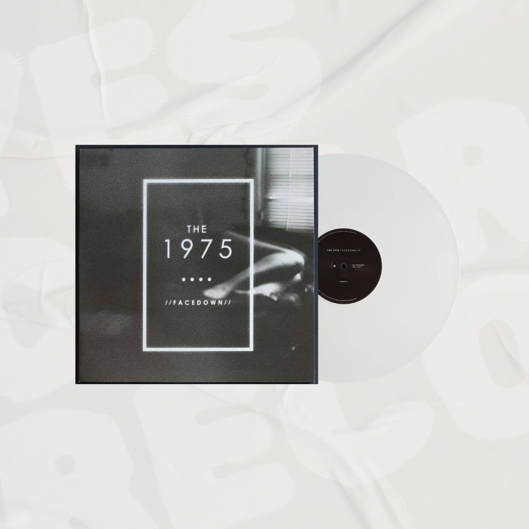 The 1975 - Facedown White Single Vinyl LP