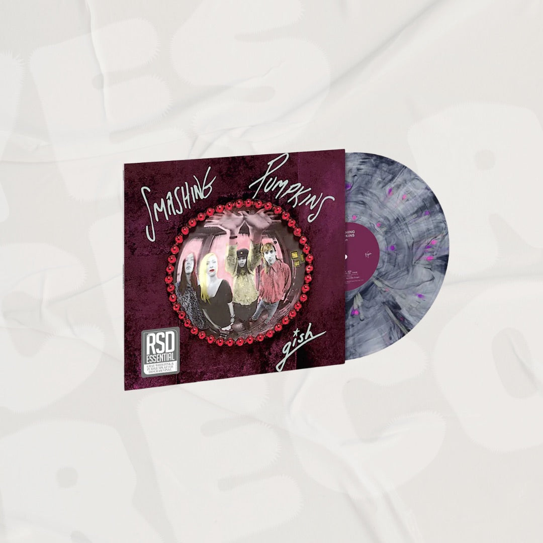 The Smashing Pumpkins - Gish (35 Anniversary Edition) Gray With Pink & Purple Splatter (RSD Essential) Vinyl LP