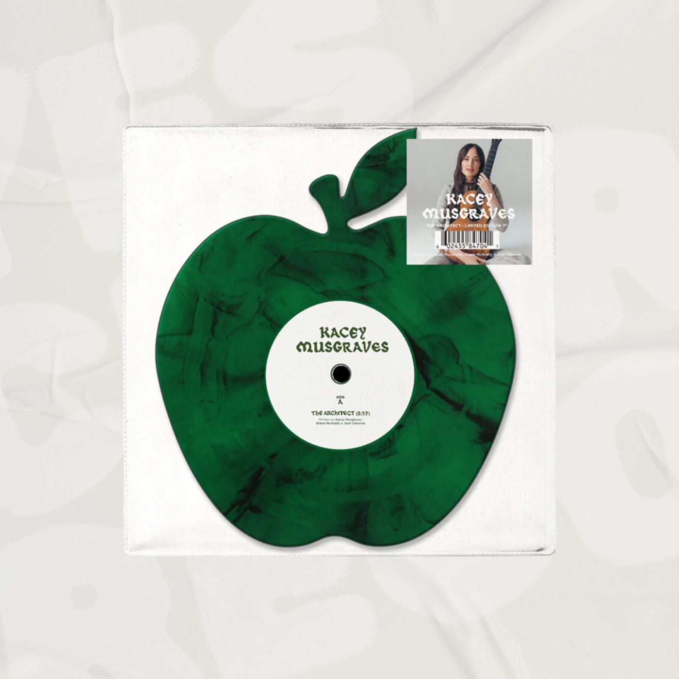 The Architect 7" Apple Shaped Green LP