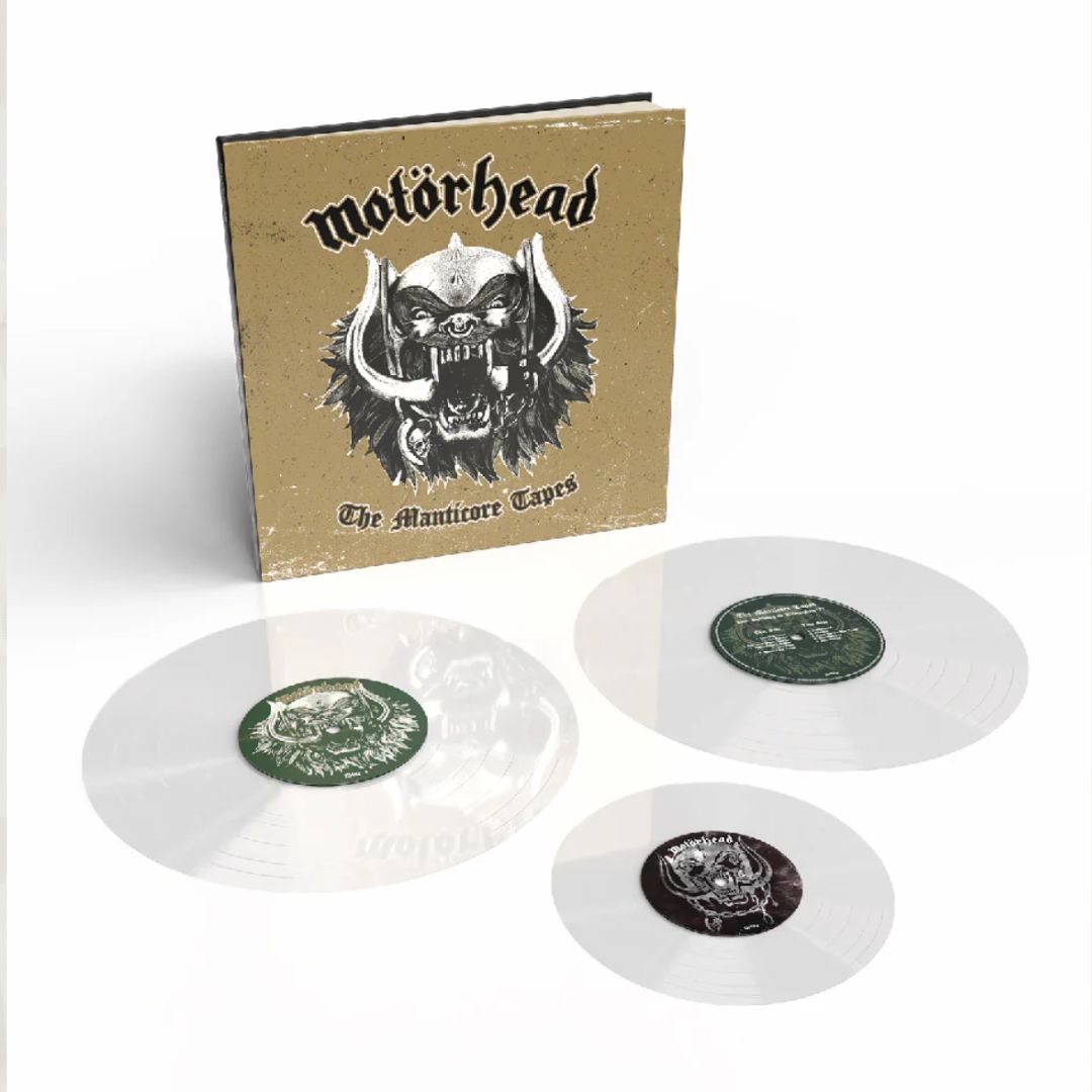 The Manticore Tapes Deluxe Expanded Bookpack Clear 2LP (with Bonus 7” Clear LP)