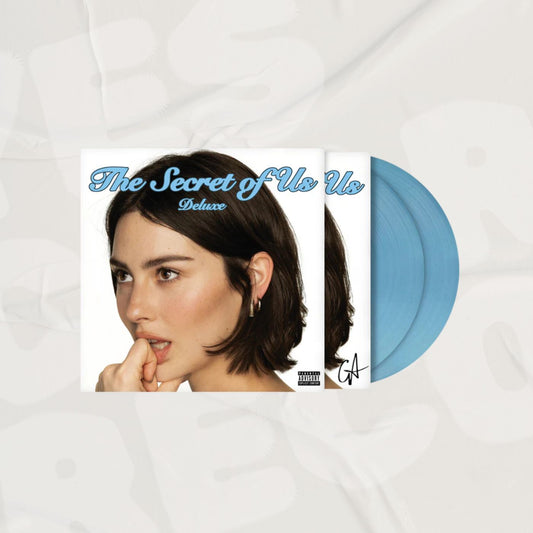 The Secret of Us Deluxe Transparent Blue Signed 2LP