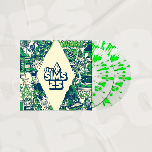 The Sims: 25th Anniversary Soundtrack Clear & Green Splatter 2LP