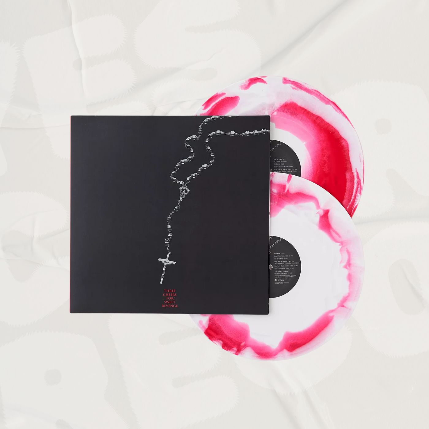 Three Cheers for Sweet Revenge (20th Anniversary Deluxe Edition) Red & White Corona 2LP