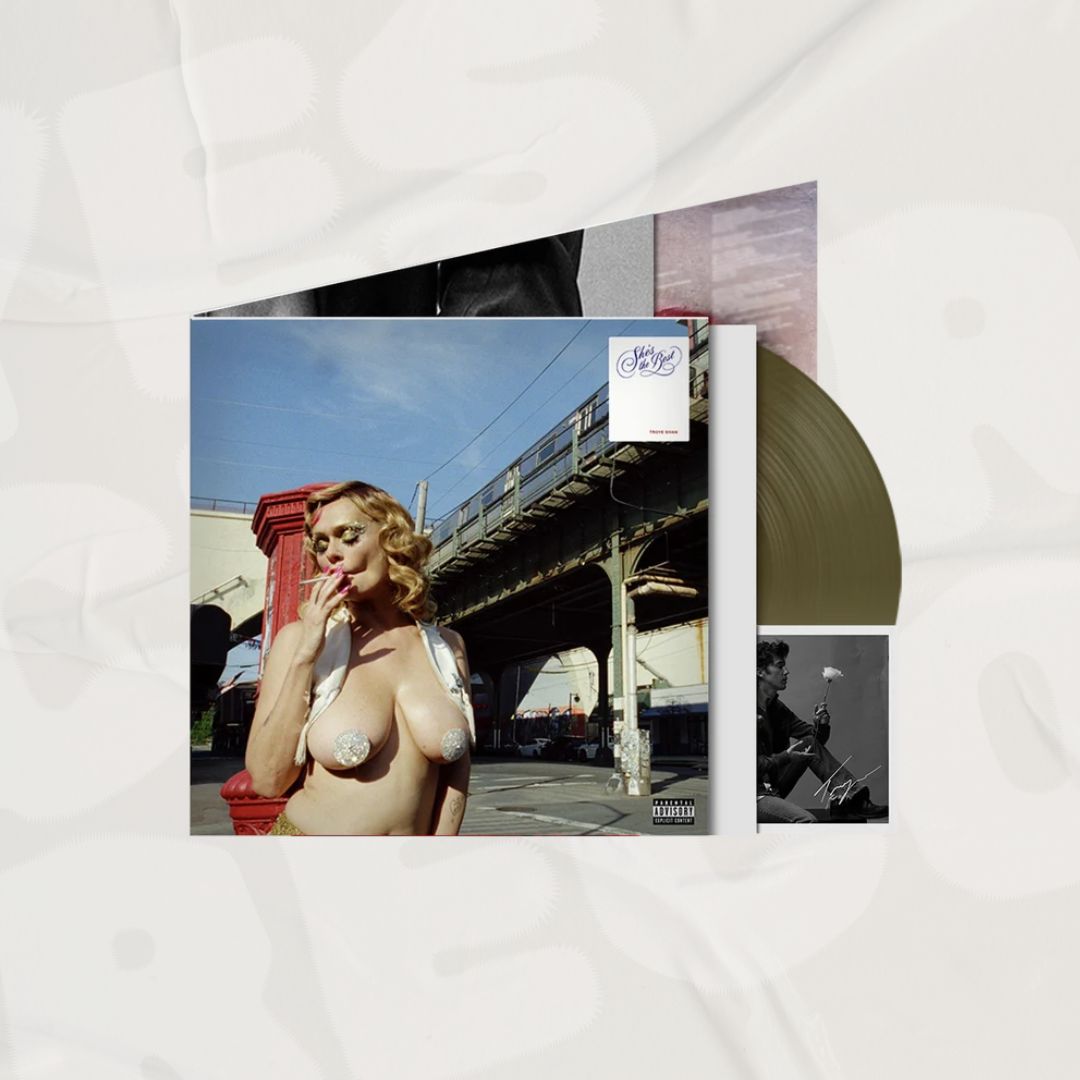 Troye Sivan - She's the Best Transparent Burnt Vinyl with Collectible Poster + Signed Art Card