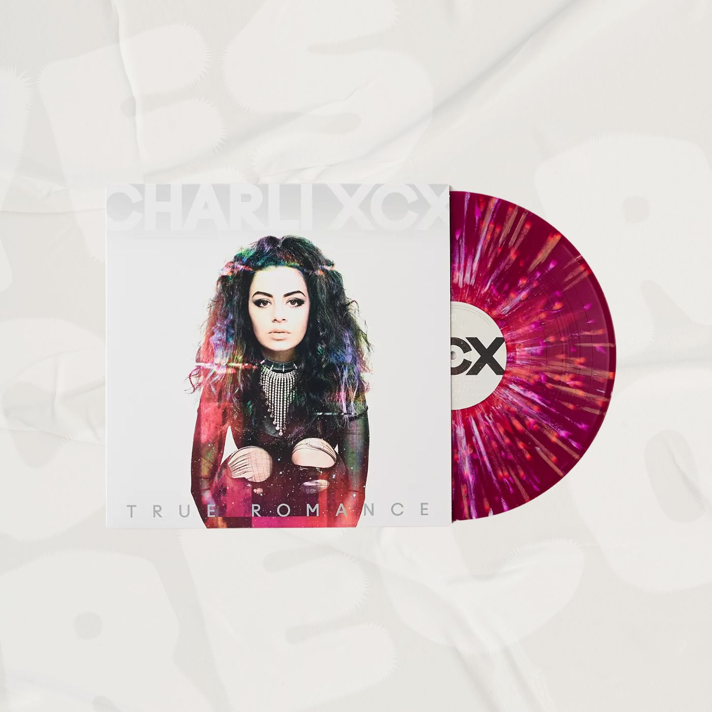 True Romance Burgundy Pink Splatter LP