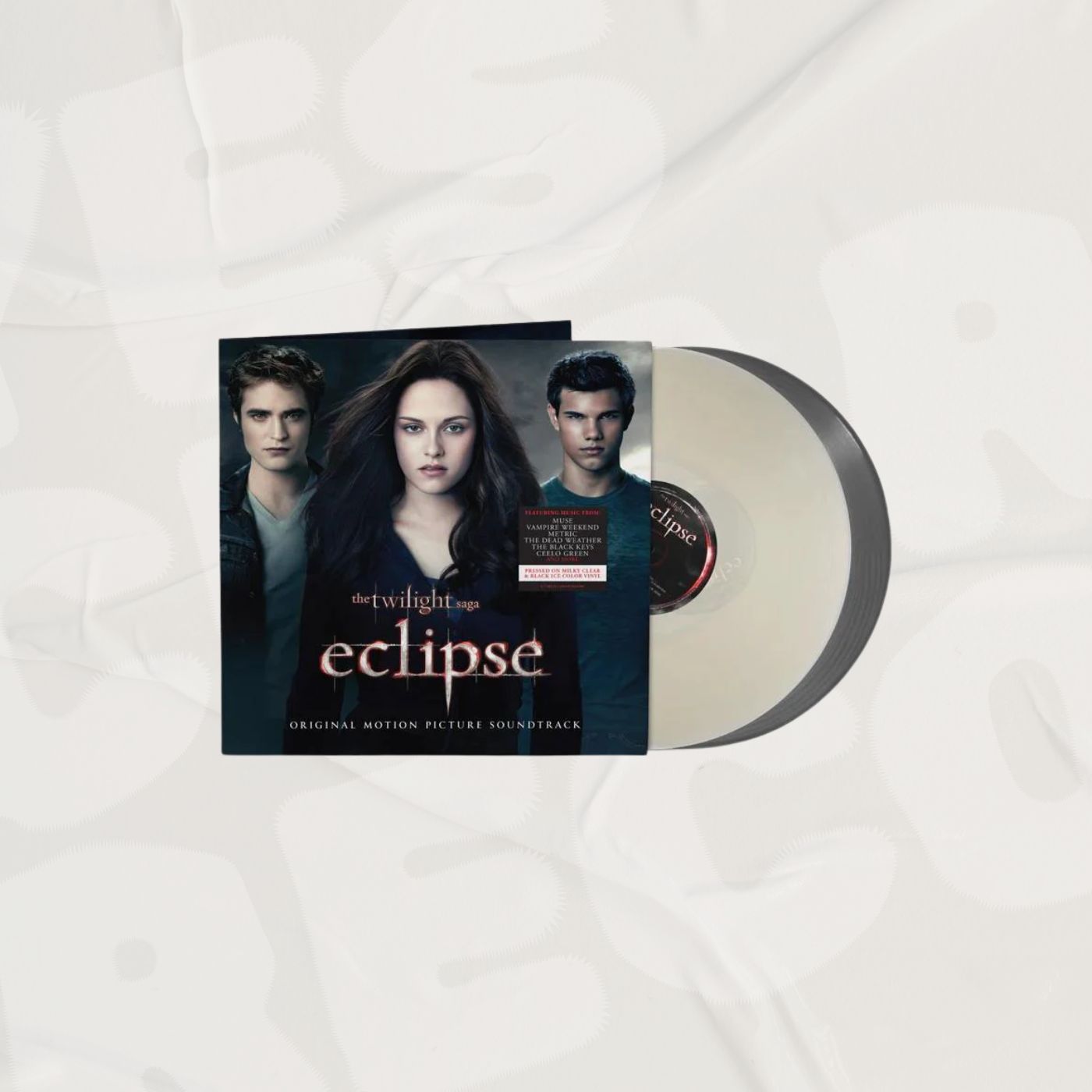 Twilight Saga: Eclipse (Original Motion Picture Soundtrack) Milky Clear/Black Ice 2LP