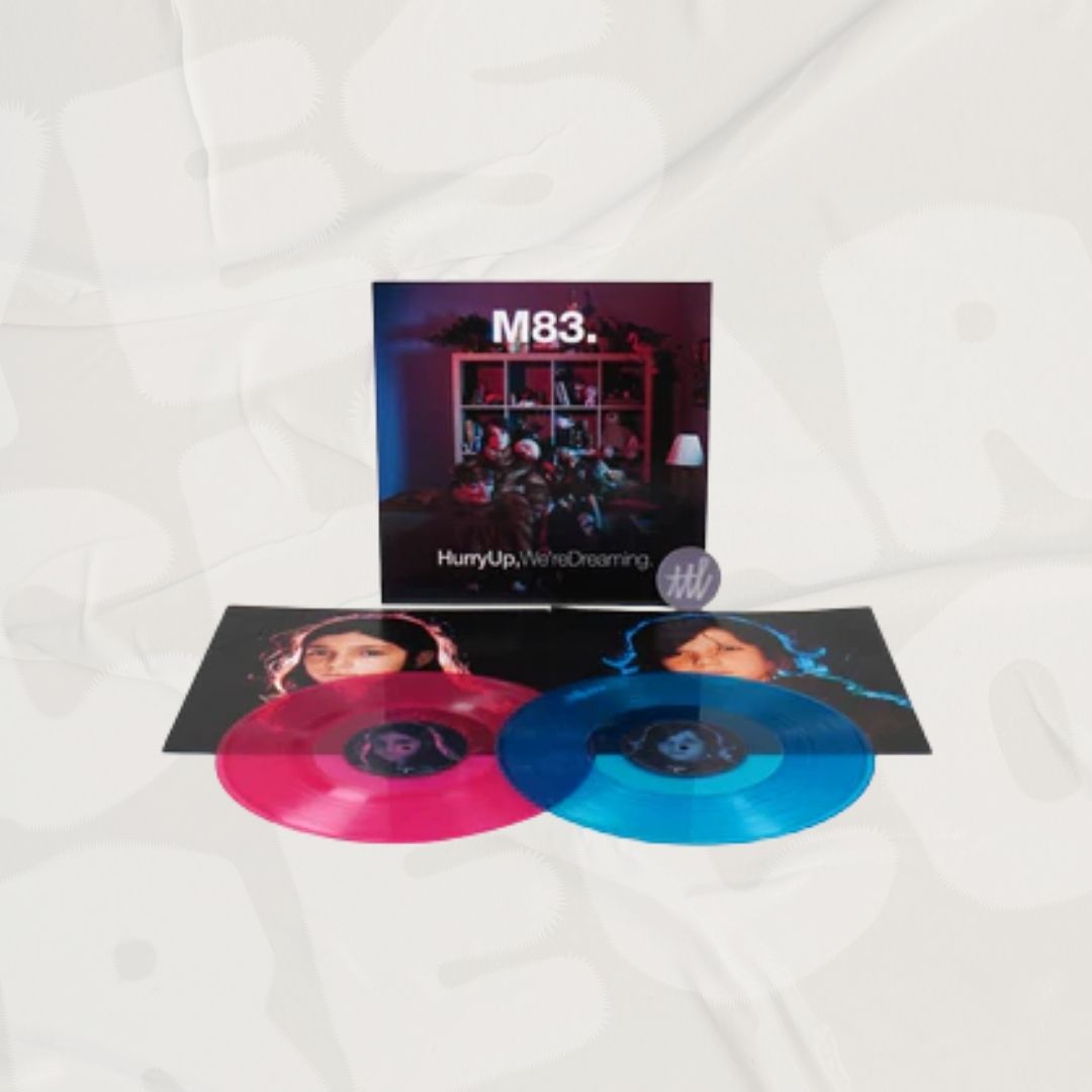 M83 - HURRY UP WE'RE DREAMING: 15TH ANNIVERSARY EDITION CLEAR PINK ...