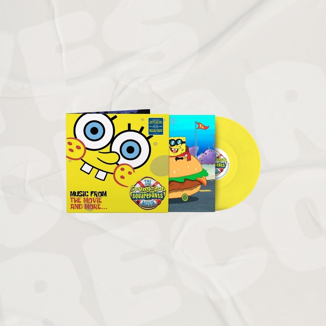 Spongebob Squarepants Movie: Music From The Movie And More... Yellow LP