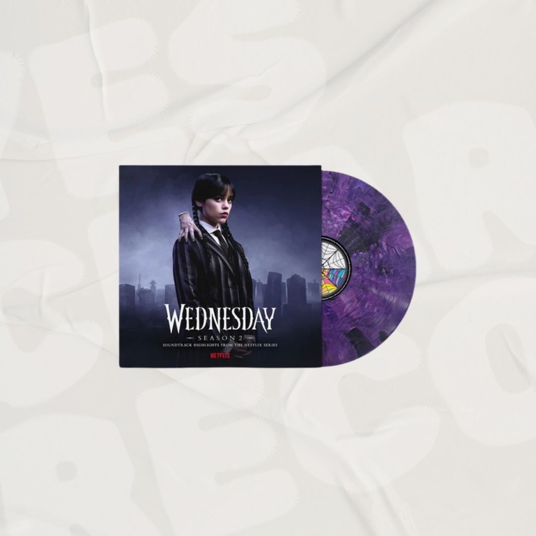 Wednesday (Season Two) Soundtrack (Purple & Black LP