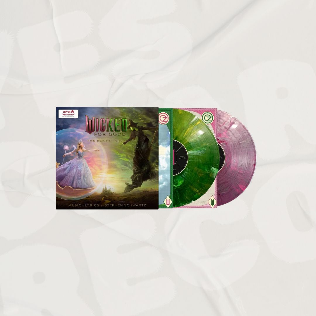 Wicked: For Good - The Soundtrack Lenticular Cover Pink & Green Shimmer 2LP (Deal)