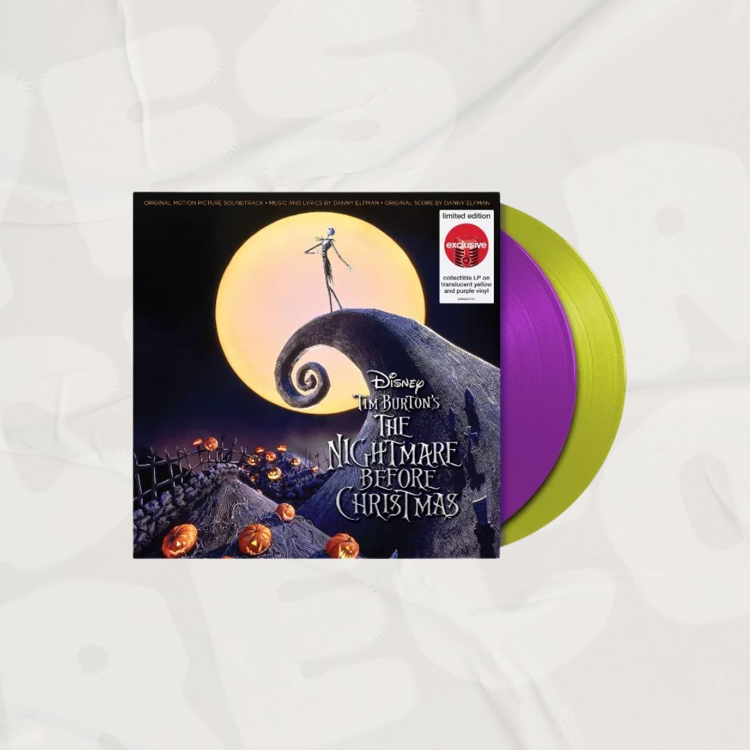 Nightmare Before Christmas: Original Motion Picture Soundtrack Translucent Yellow & Purple 2LP (Deal)