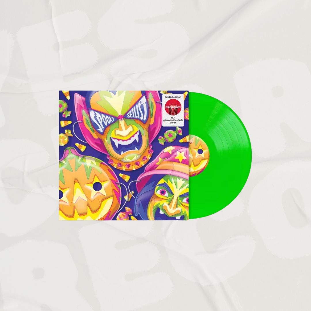 Spooky Setlist Glow-in-the-Dark Green LP (Deal)