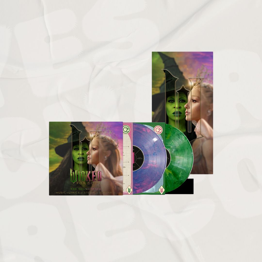 Wicked: For Good Pink & Green Glitter Pink/Blue/Green Marble 2LP