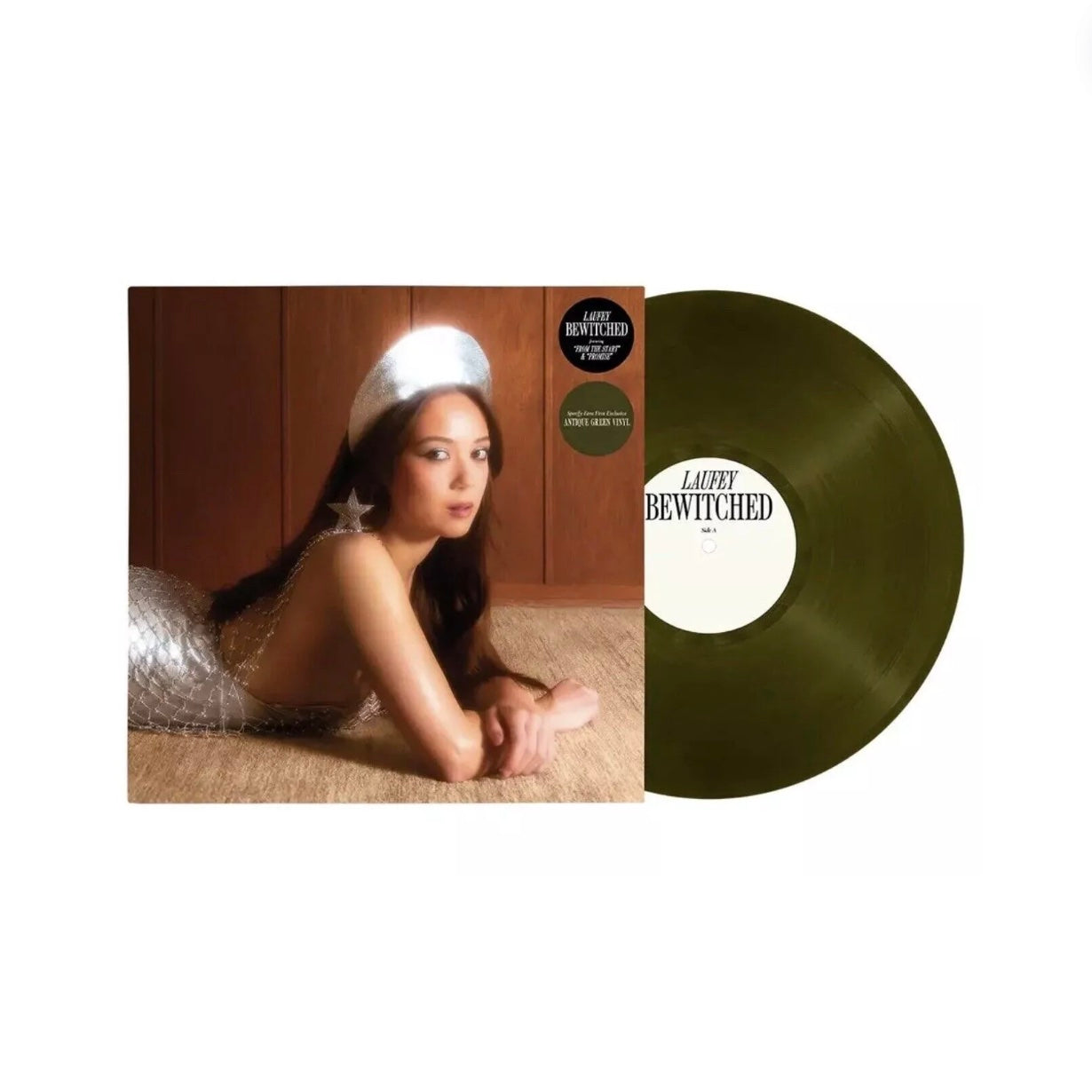 Bewitched Spotify Fan First Olive Green LP