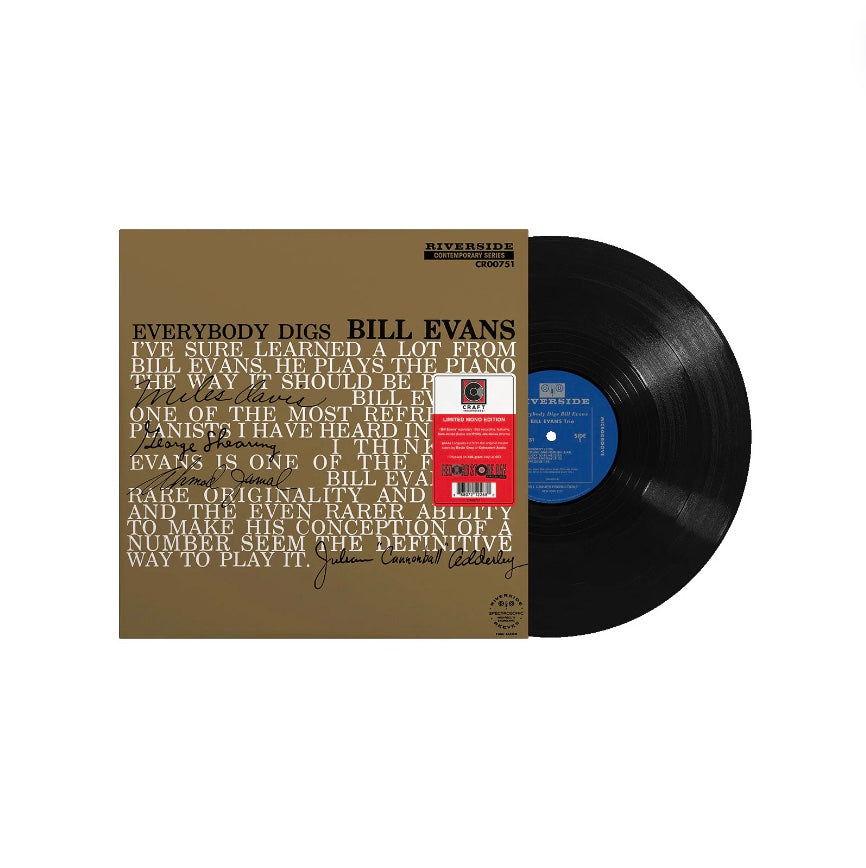 Bill Evans Trio - Everybody Digs Bill Evans 180g LP (RSD 2024)