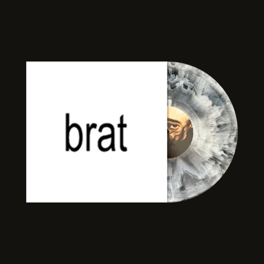 BRAT Limited Black/White Colour-In-Colour Marble LP