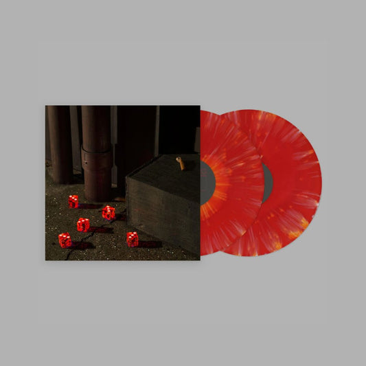 Five Dice, All Threes Red & Orange Splatter 2LP