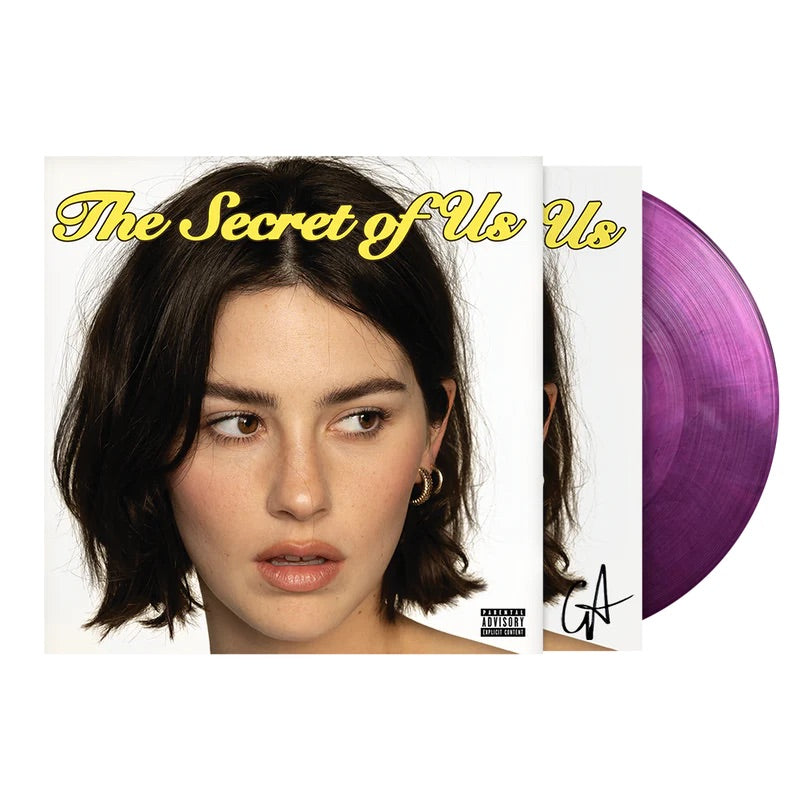 The Secret of Us Signed Purple Marble LP