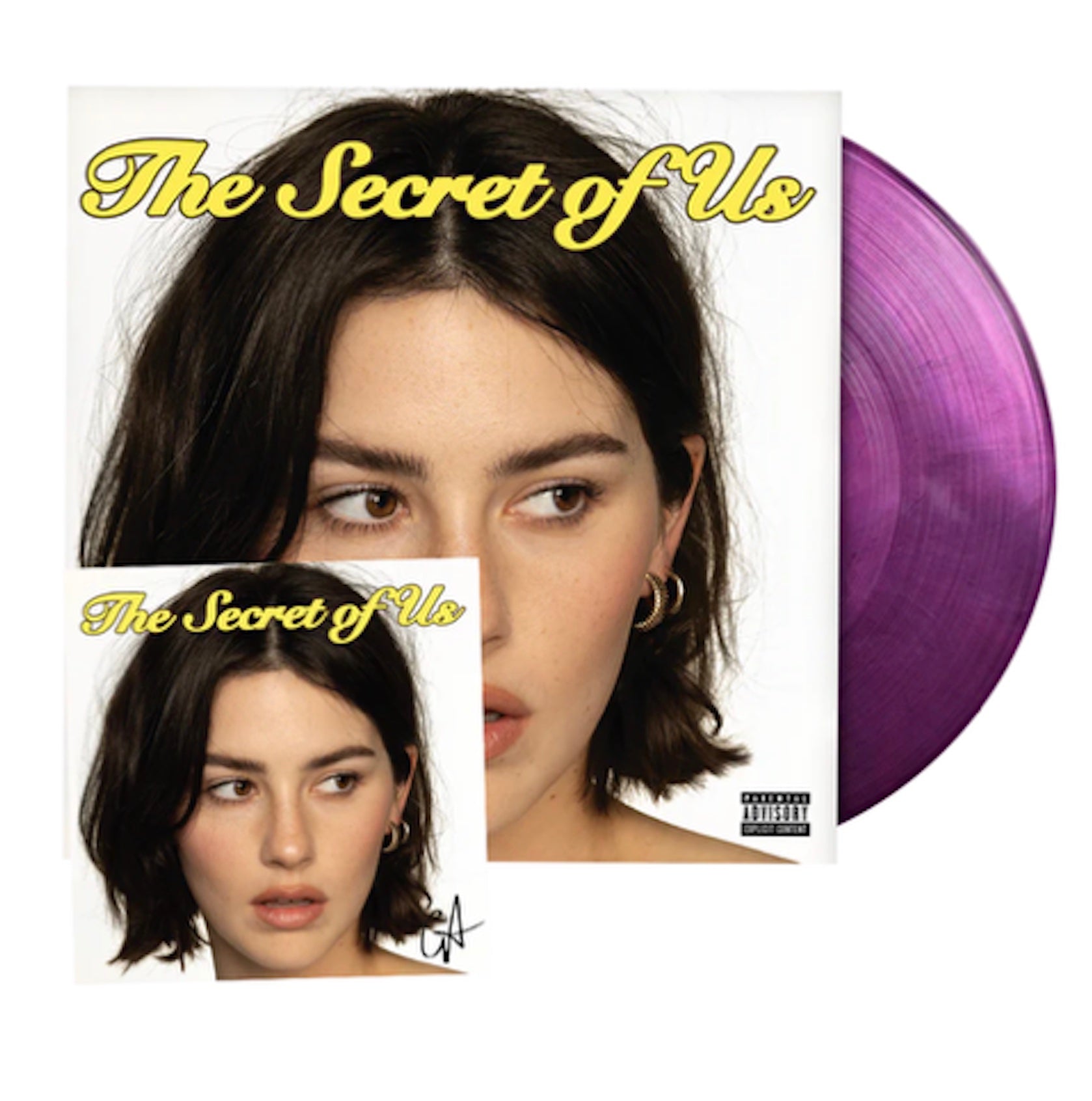 The Secret of Us Signed Coloured LP [Import] - Yes Charlie Records