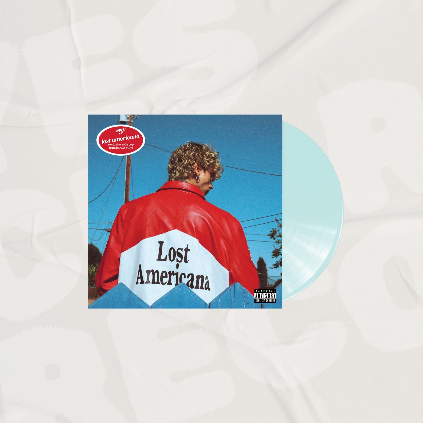 lost americana Indie Exclusive Transparent Soda Pop Bottle LP