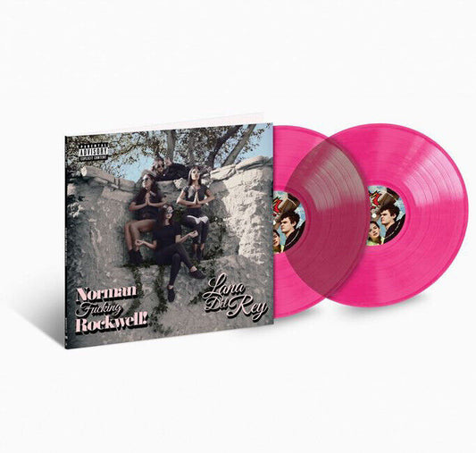 Norman Fucking Rockwell Urban Outfitters Exclusive Pink 2LP