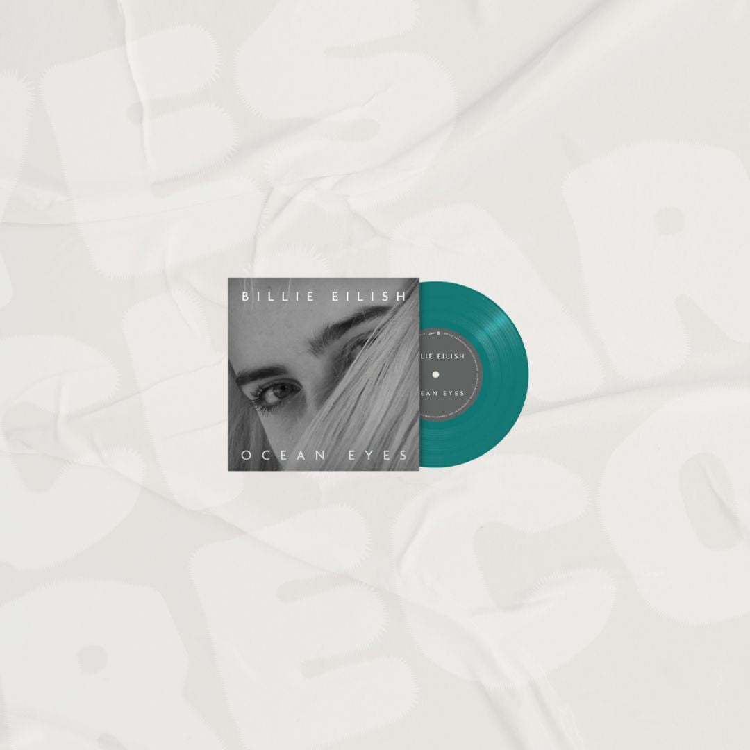 ocean eyes Translucent Turquoise 7" Etched LP