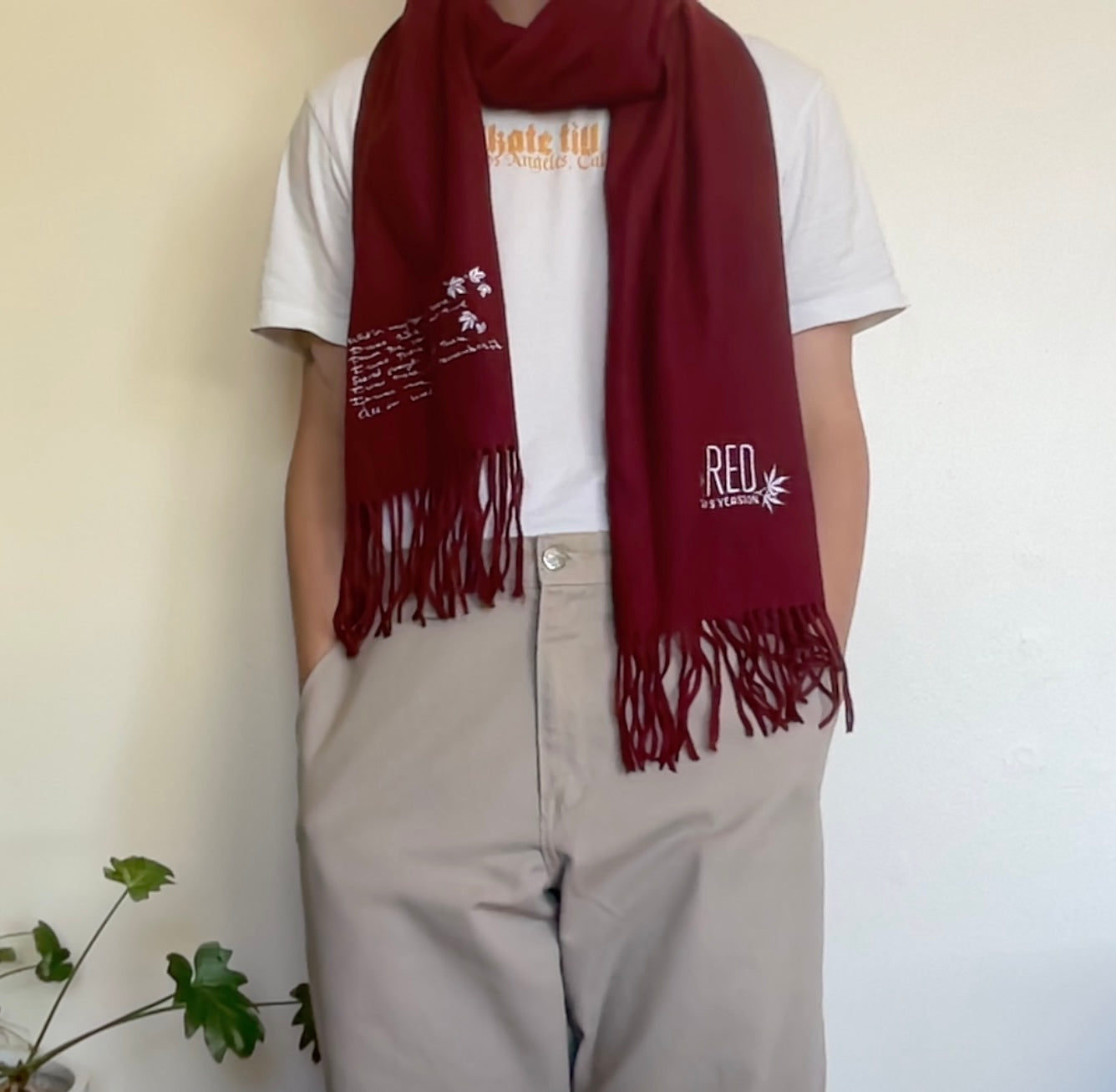 Red (Taylor's Version) Fan Made Scarf