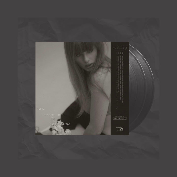 The Tortured Poets Department Charcoal 2LP (The Black Dog) - Yes Charlie Records