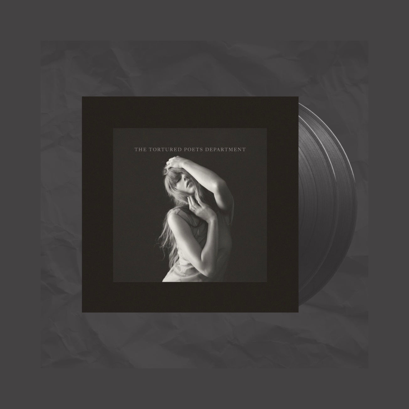 The Tortured Poets Department Charcoal 2LP (The Black Dog) - Yes Charlie Records