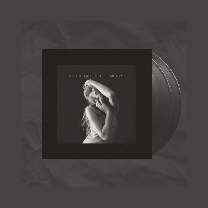 The Tortured Poets Department Charcoal 2LP (The Black Dog) - Yes Charlie Records